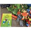 Image 2 : TMNT Fitted Sheet, Misc Superhero Fabric Scraps, Viewfinder, etc