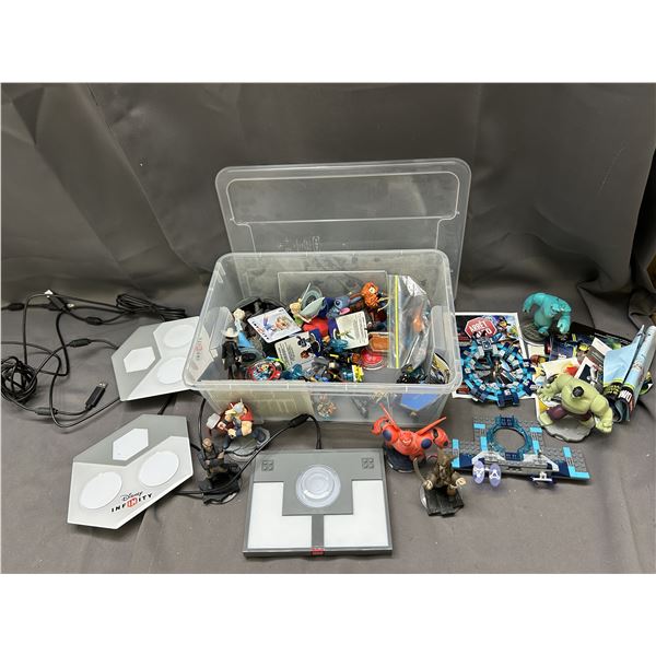 Lot of Disney Infinity Figures and Bases, LEGO Dimensions