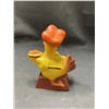 Image 3 : Vintage Chicken Delight Rubber Piggy Coin Bank 5"