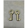 Image 1 : Lot of 2 CNR and RM Co Railroad Keys