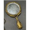 Image 4 : Lot of 4 Singer Young Stylemaker Contest Qualifiers Award Pin, Compact Blush, Mirror, Chain Coin Bag