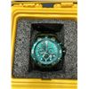 Image 2 : Invicta Quartz Chronograph Watch in Heavy Duty Case *works* Teal Green