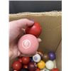 Image 3 : Lot of assorted Pool Balls