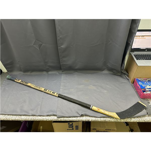 Ron Wilson Winnipeg Jets Game Used Hockey Stick