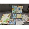 Image 1 : Lot of Vintage Sheets Mickey Mouse, Sesame Street, 101 Dalmations, Toy Story, Dumbo