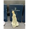 Image 3 : Lot of 3 Royal Doulton Porcelain Figurines "Jessica" & "A Morning Walk"
