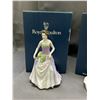 Image 4 : Lot of 3 Royal Doulton Porcelain Figurines "Jessica" & "A Morning Walk"