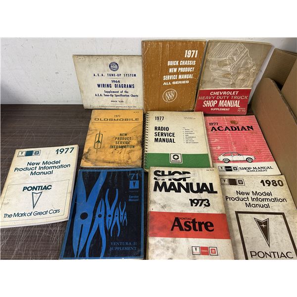 Lot of 10 Automotive Autobody Shop Manuals