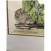 Image 8 : Pair of Artist Signed and Numbered Watercolour & Ink Prints 1980s