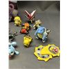 Image 5 : Lot of Mostly Vintage TOMY Pokemon PVC Figurines, Tin