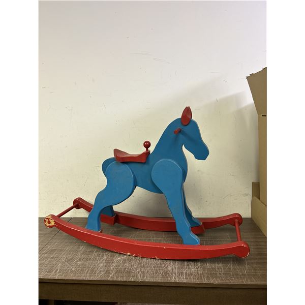 Wooden Rocking Horse