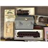 Image 3 : Lot of Assorted Train HO Scale Carts, Miniatures, Buildings, Model Items