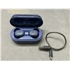 Image 1 : Skullcandy Wireless Earbuds w Charger and Case, Dark Blue