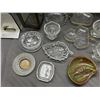 Image 2 : END OF THE RUN Bookends, Crystal and Glass Trays, Candle Holder