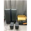 Image 1 : SONY Speakers Set SA-VA10 Home Theatre System 4pcs, Remote, Cables