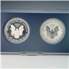 Image 4 : 2012-S American Silver Eagle 2 Coin Set 75th Anniv Proof & Reverse Proof