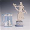 Image 1 : Pair of Wedgwood Greco Roman Inspired Figurine and Pitcher