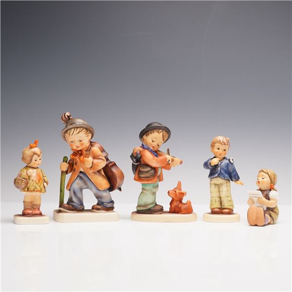 5pc Goebel Hummel Porcelain Figurines