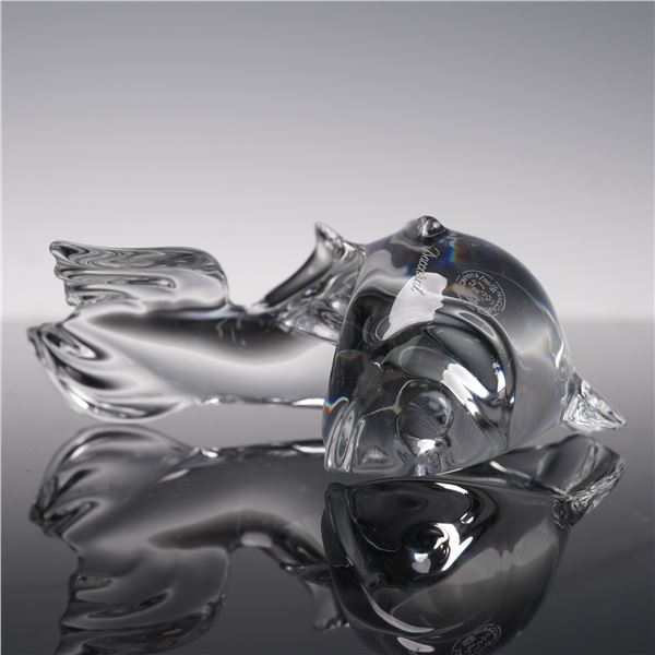 Baccarat Crystal Fish Figurine