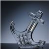 Image 5 : Waterford Crystal Paperweight, Deep Sea Anchor