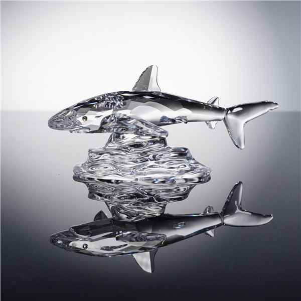 Swarovski Crystal Figurine, Shark Baby