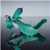 Image 5 : Swarovski Crystal Figurine, Siamese Fighting Fish Green