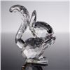 Image 4 : 2pc Swarovski Crystal Figurines, Long Ears Squirrel and Zodiac Snake