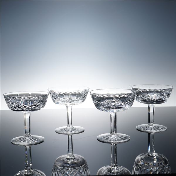 4pc Waterford Lismore Sherbet Glasses