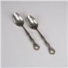 Image 1 : 2pc Gorham Sterling Silver Rondo Pattern Teaspoons