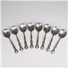 Image 1 : 8pc Gorham Sterling Silver Rondo Pattern Round Bowl Soup Spoons