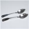 Image 1 : 2pc International Sterling Silver Dessert/Oval Soup Spoons, 1810 Pattern