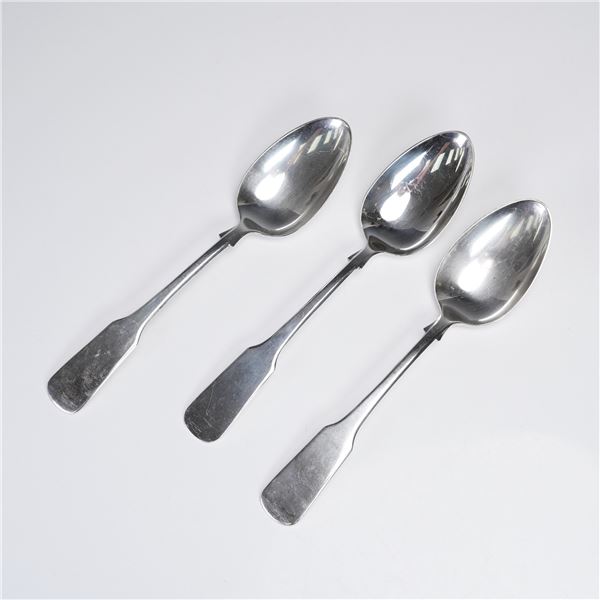 3pc International Sterling Silver Tablespoons, 1810 Pattern