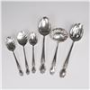 Image 2 : 48pc International Sterling Silver, Brocade Flatware Service in Wooden Case