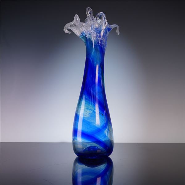Glasshytta Penderson Gruer Cobalt Vase