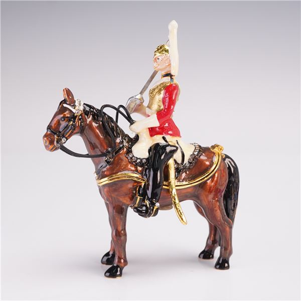 Royal Guard Horseman Jewelry Box