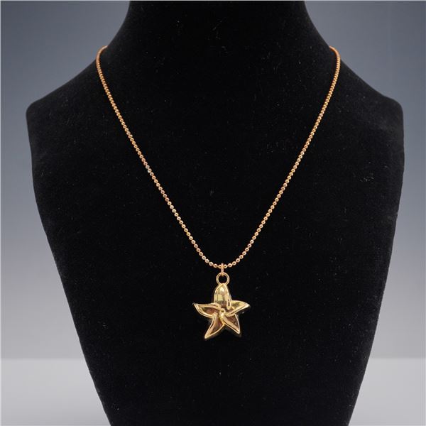 Lalique Parfums Starfish Pendant Necklace