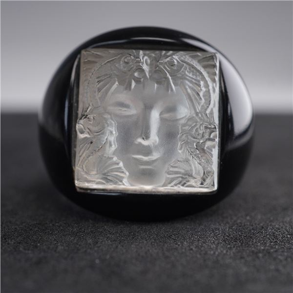 Lalique Arethuse Masque de Femme Ring