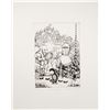 Image 1 : Charles Bragg, Camelot, Limited Edition Etching, Signed and Numbered