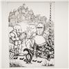 Image 2 : Charles Bragg, Camelot, Limited Edition Etching, Signed and Numbered