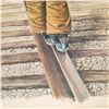 Image 3 : Grant B Hillman, Lithograph on Paper, Balancing on Rails, Signed & Numbered