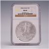 2004 American Silver Eagle Dollar Coin NGC Graded MS 69