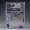 2021-W US 1oz Silver Eagle ANACS MS70 (T-2) First Strike Burnished