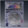 Image 3 : 2021-W US 1oz Silver Eagle ANACS MS70 (T-2) First Strike Burnished