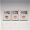 3pc 2019-S, 2019-P & 2021-S American Innovation Dollar Coins NGC Graded