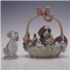 2pc Lladro Figurines, A Litter of Love and A Friend for Life