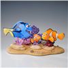 Image 1 : 4pc Walt Disney Classics Figurines and Base, Finding Nemo Set