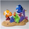 Image 2 : 4pc Walt Disney Classics Figurines and Base, Finding Nemo Set