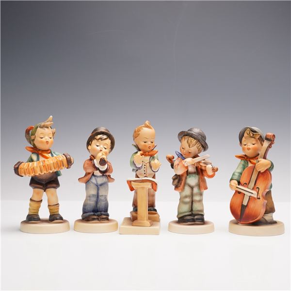 5pc Goebel Hummel Figurines, Children Orchestra