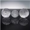 Image 3 : 3pc Waterford Crystal Paperweights, Fruit Grouping