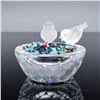 Image 1 : Swarovski Crystal Figurine, Bird Bath